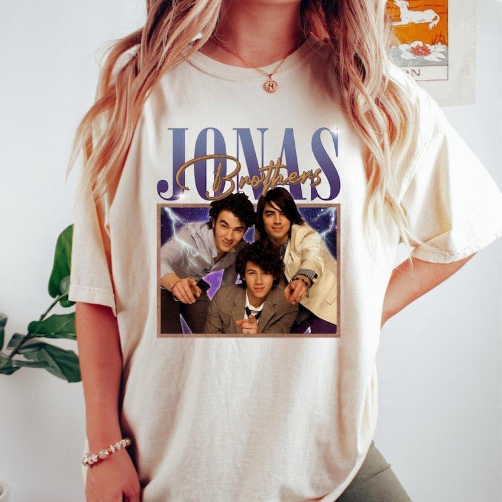 Jonas Brothers Shirt, Joe Jonas Homage Tee, Jonas Brothers 2023 Tour Tee